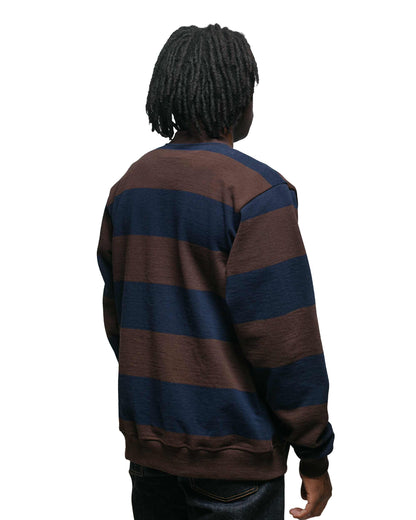 lost & found Lost & Found Lost & Found Classic Cardigan Navy/Brown