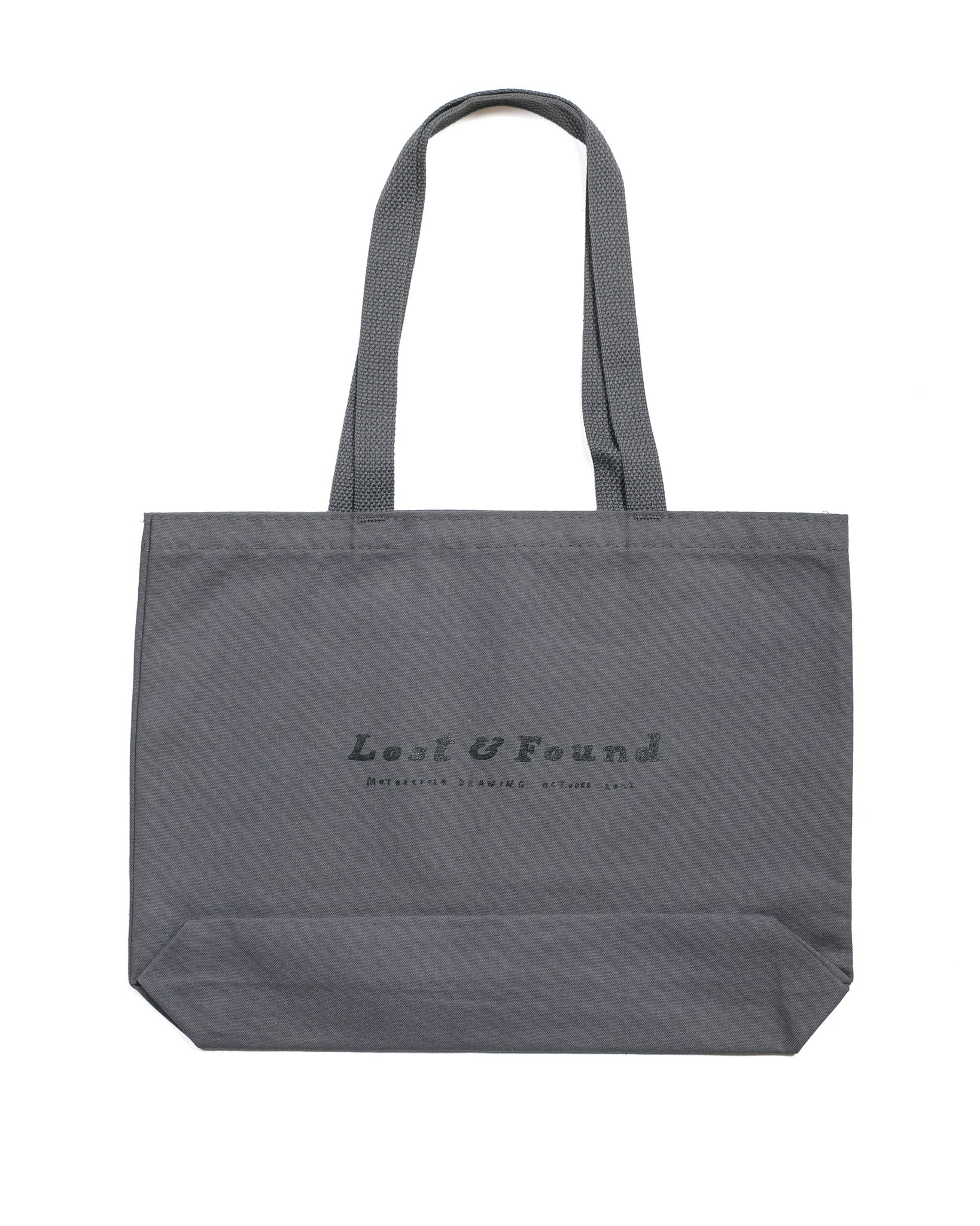 Lost & Found Motorcycle Tote Bag back