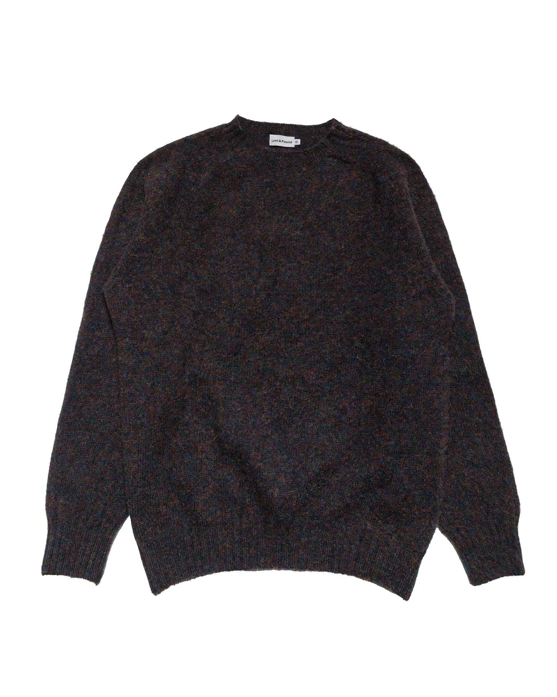 lost & found Lost & Found Lost & Found Shaggy Sweater Midnight