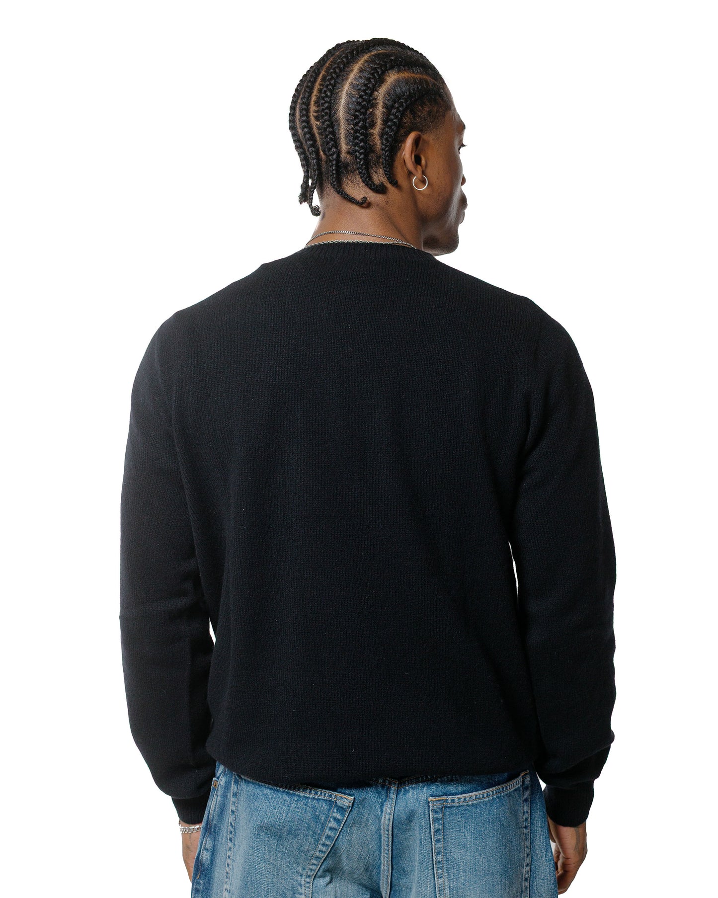 lost & found Lost & Found Lost & Found Wool Cashmere Sweater Italian Black