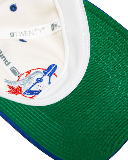 Lost & Found / MLB© - Toronto Blue Jays New Era Adjustable Hat Off White/Royal