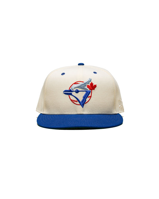 Lost & Found / MLB© - Toronto Blue Jays New Era Fitted Off White/Royal