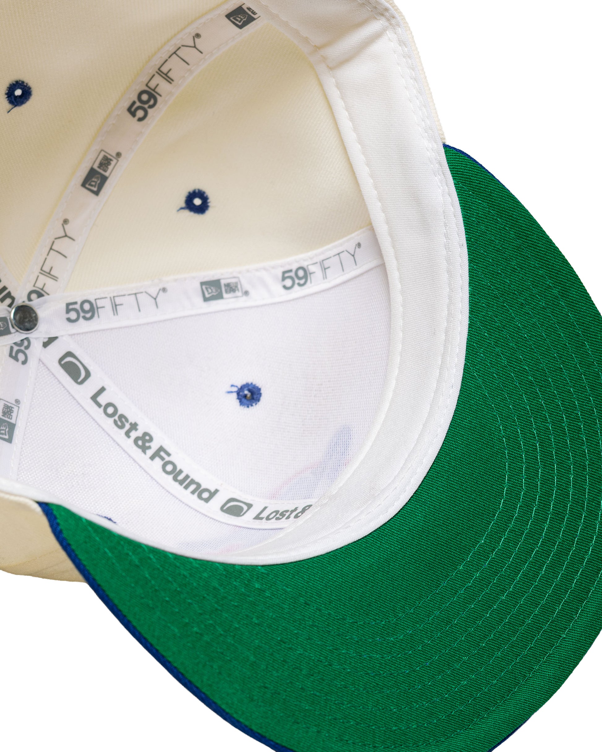 lost & found Lost & Found Lost & Found / MLB© - Toronto Blue Jays New Era Fitted Off White/Royal