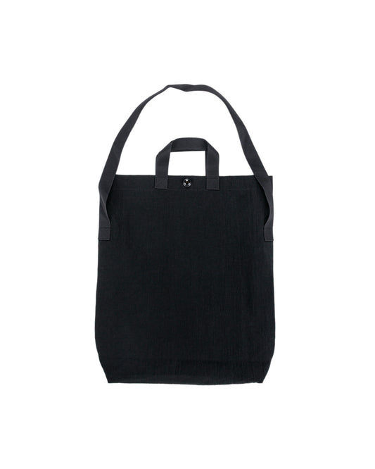 lost & found MAN-TLE MAN-TLE R0B1 'Multi Handle Tote' Black Nylon