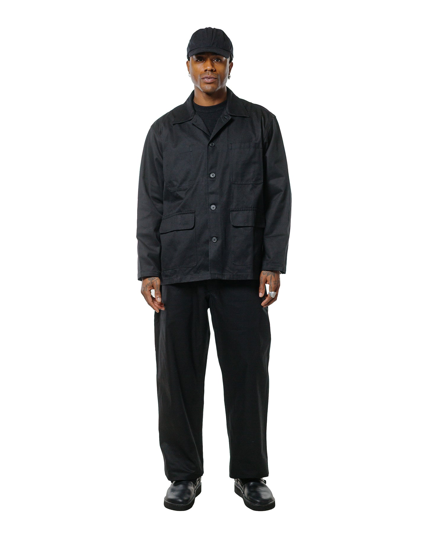 lost & found MAN-TLE MAN-TLE R0J2 'Jebok Jacket' Black Work