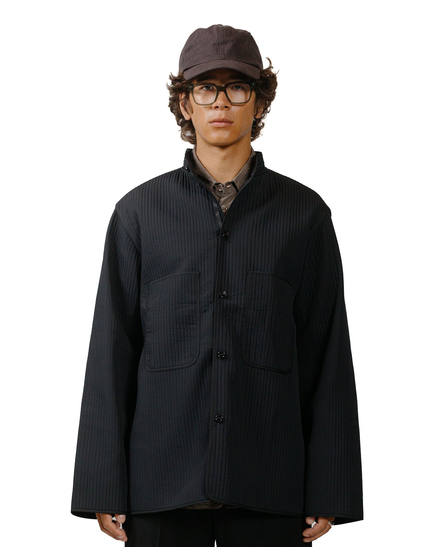 lost & found MAN-TLE MAN-TLE R17 Outer-4 Black Nubi