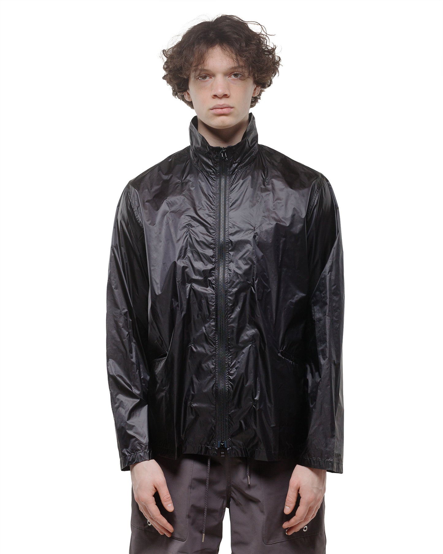 lost & found MAN-TLE MAN-TLE R18N3 Track Jacket Black Track