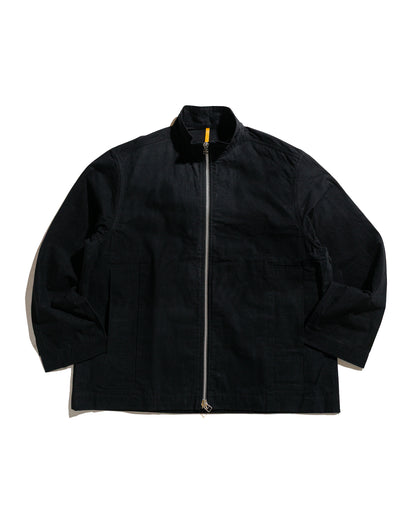 MAN-TLE R18S7 Block Jacket Black Wax