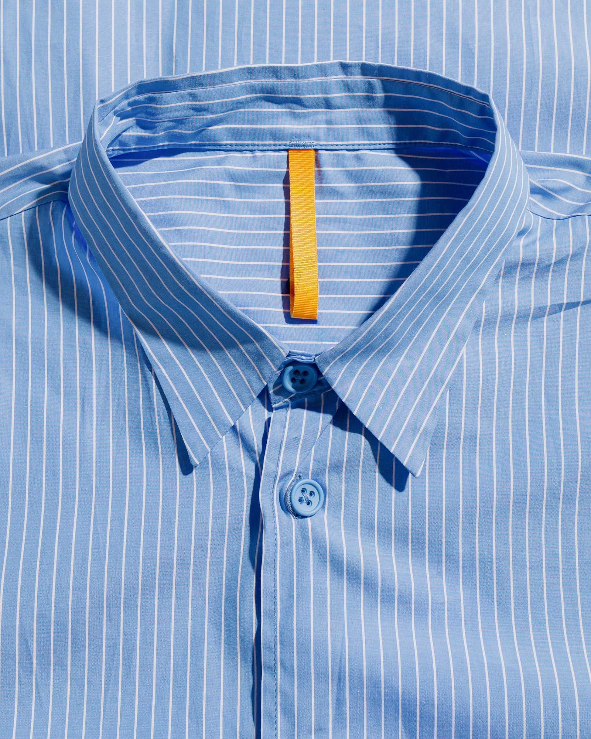 MAN-TLE R18S9 S/S Weather Shirt Pool Stripe