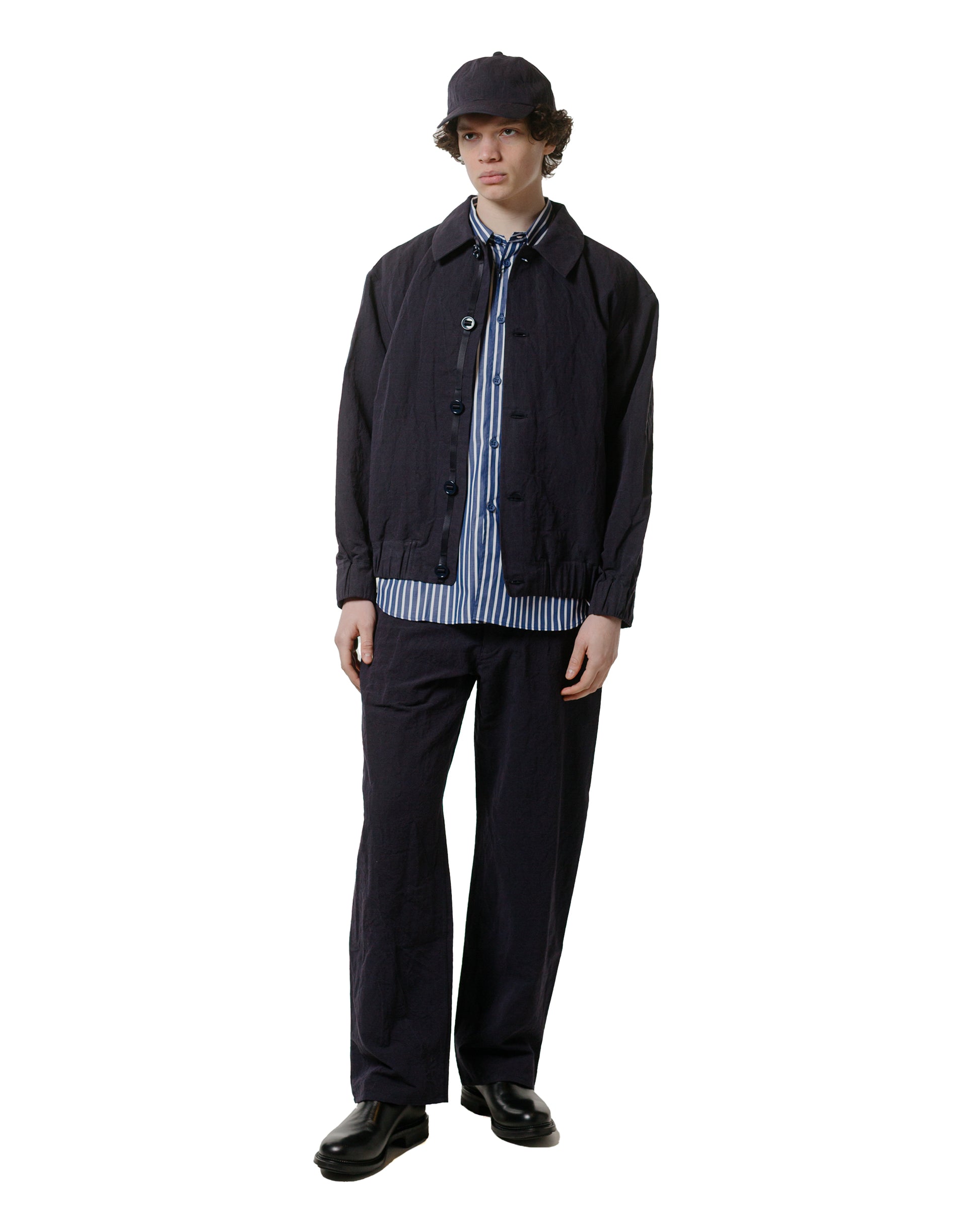 MAN-TLE R18S9 S/S Weather Shirt Power Stripe