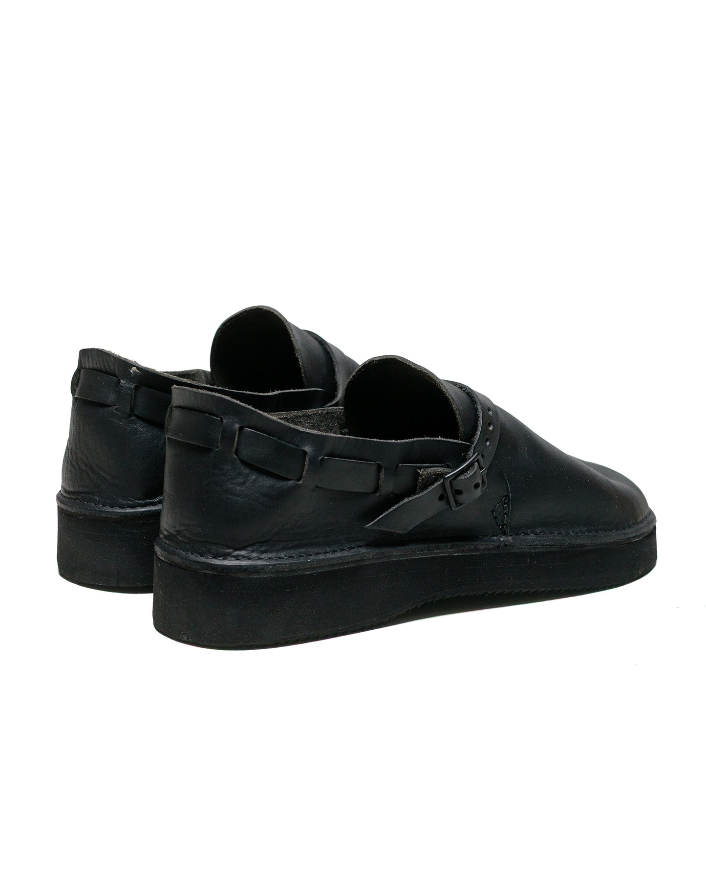 lost & found MAN-TLE MAN-TLE R19V1 Aurora Low Black Horween