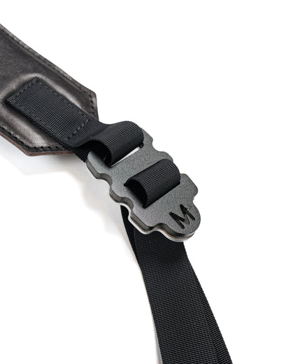 lost & found MAN-TLE MAN-TLE R20G4 'Mini Messenger' Black Hide