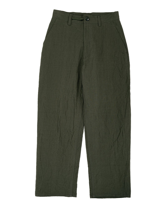 lost & found MAN-TLE MAN-TLE R20P4 Wide Pants Woodland Linen