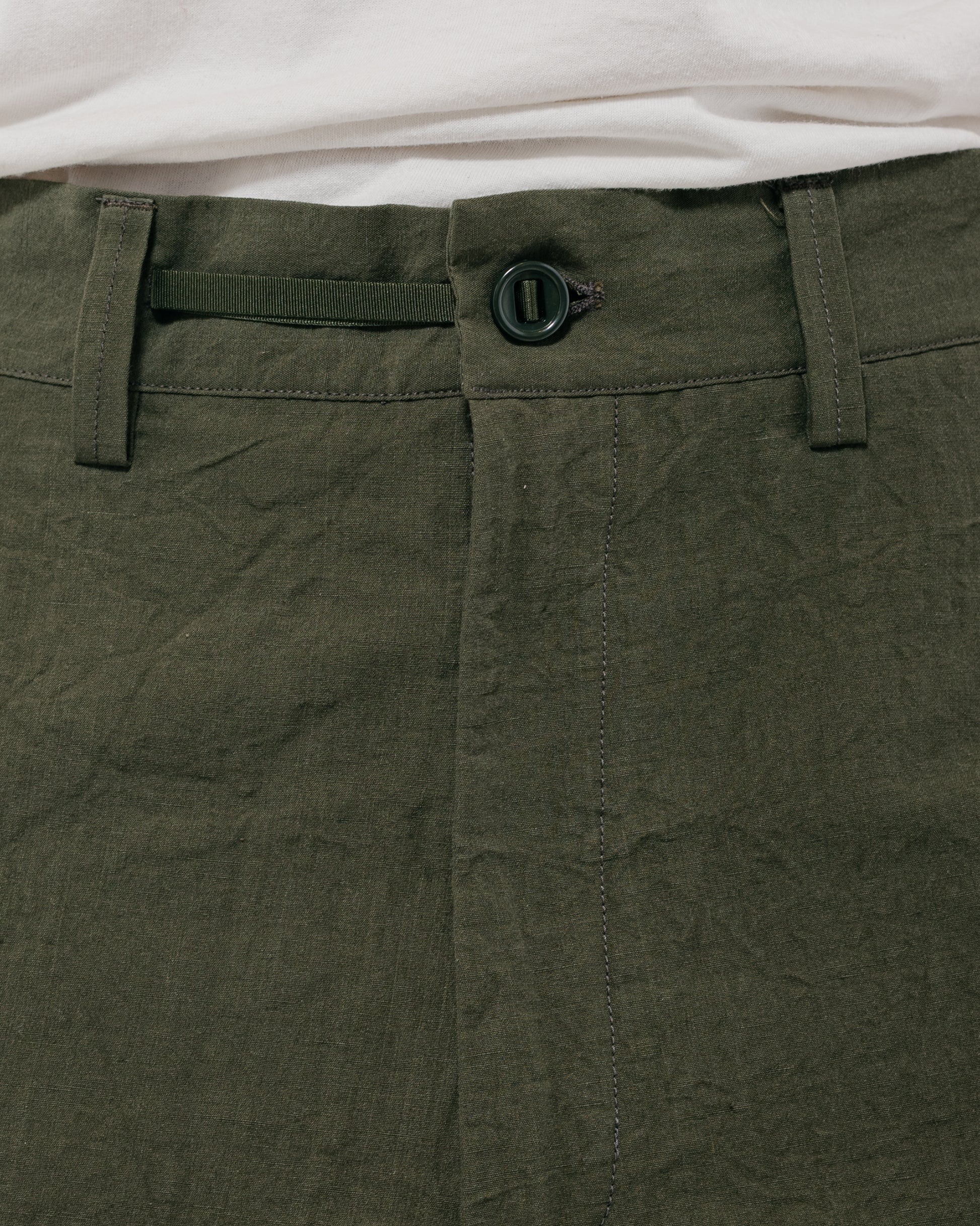 lost & found MAN-TLE MAN-TLE R20P4 Wide Pants Woodland Linen