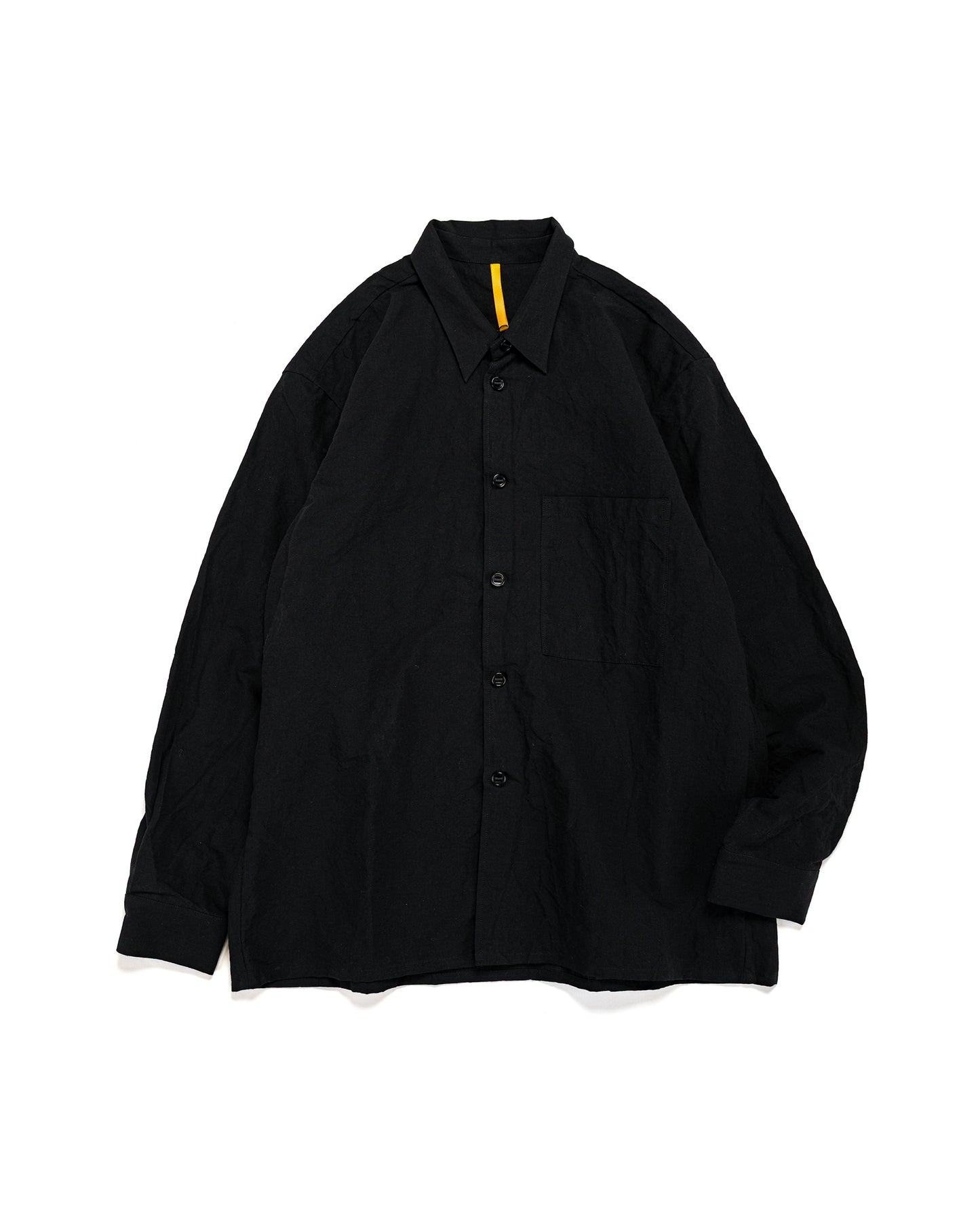 lost & found MAN-TLE MAN-TLE R20S1 'New Shirt' Black Linen