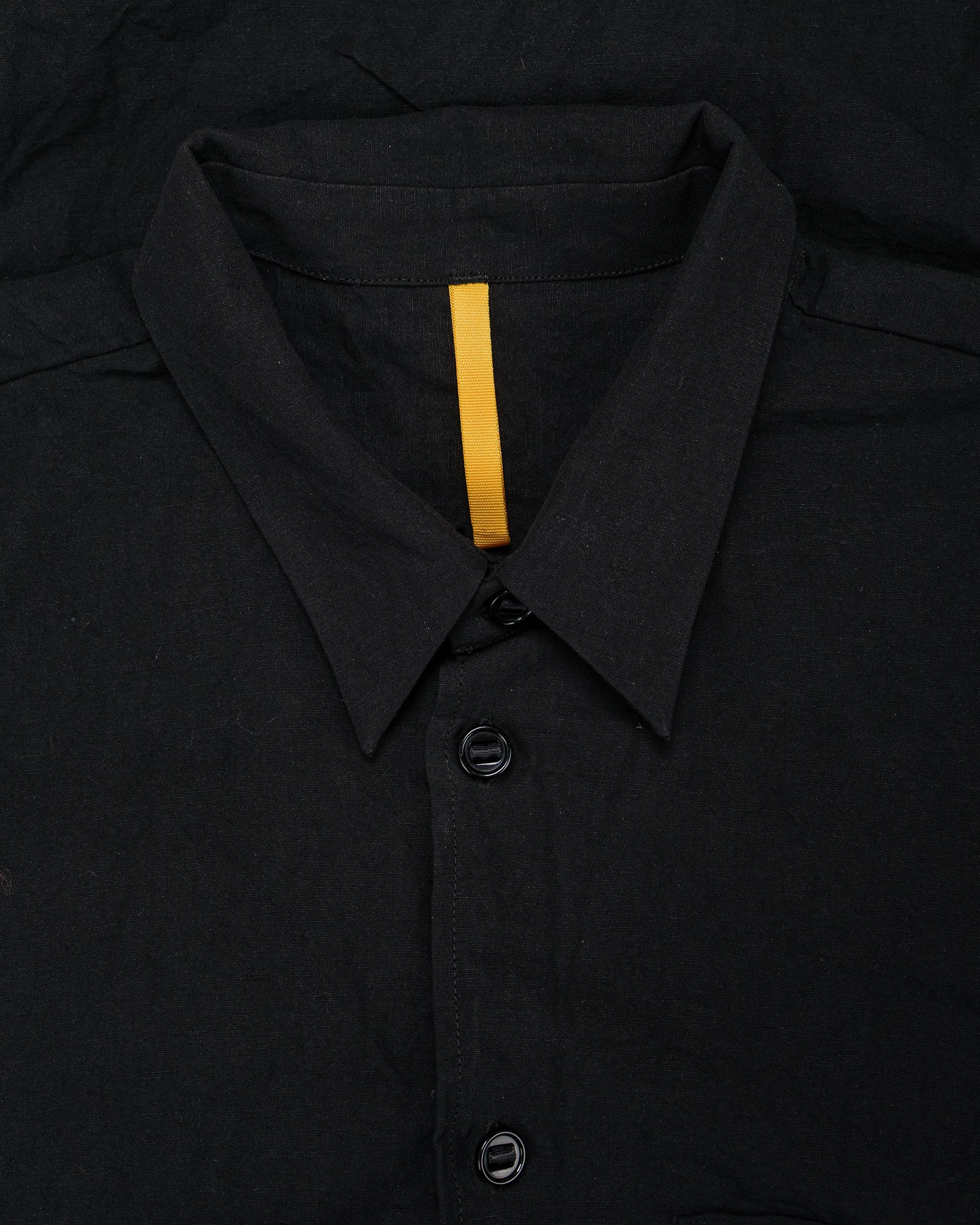 lost & found MAN-TLE MAN-TLE R20S1 'New Shirt' Black Linen