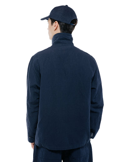 lost & found MAN-TLE MAN-TLE R20S3 'Track Shirt' Pacific Linen