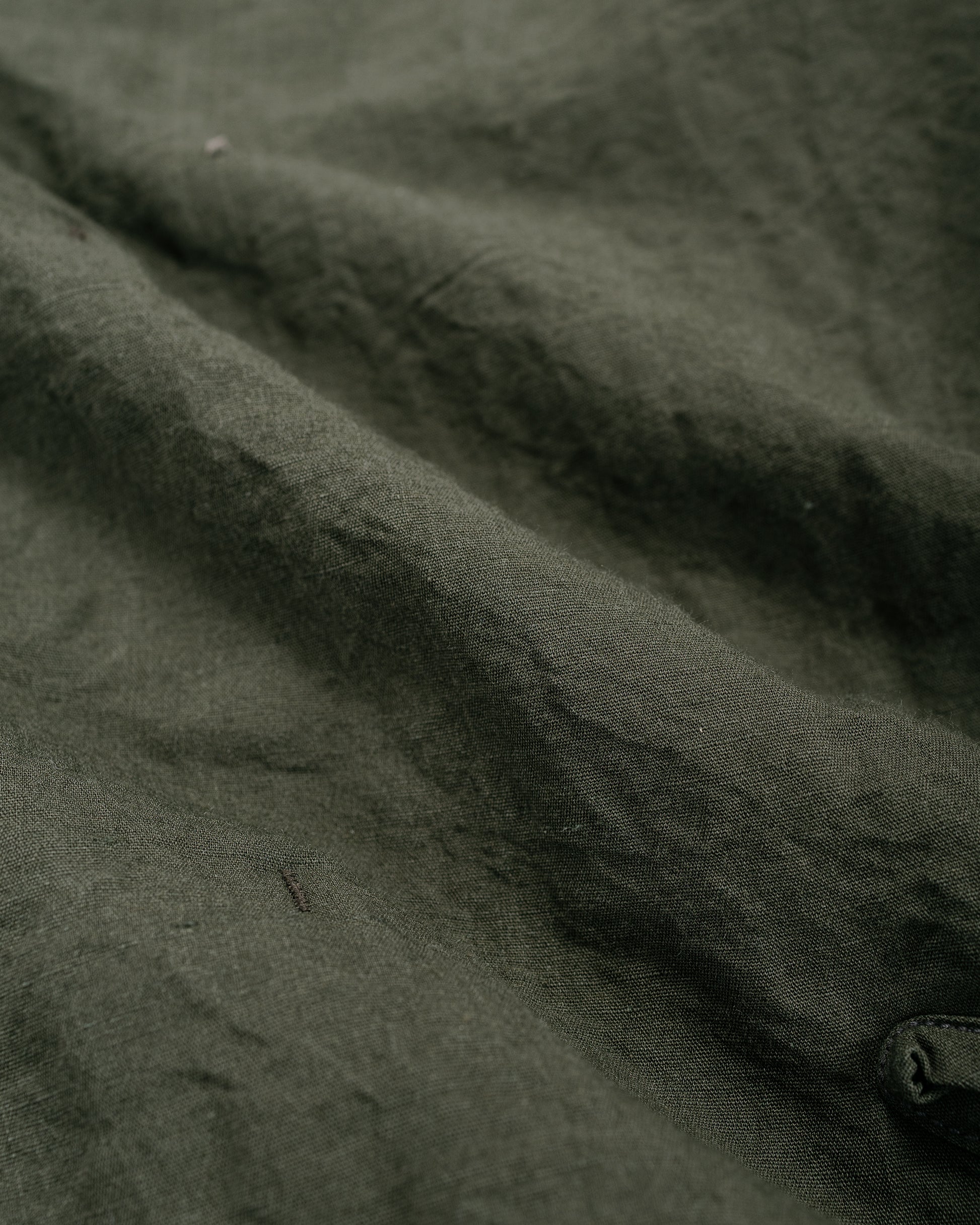 lost & found MAN-TLE MAN-TLE R20S3 'Track Shirt' Woodland Linen