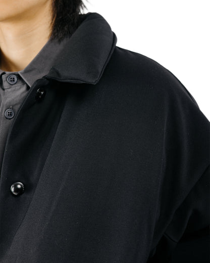 MAN-TLE R21D6 Double Down Blouson Black Impact Wool