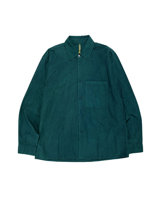 MAN-TLE R21S4 'OD Shirt' Indigo / Fukugi
