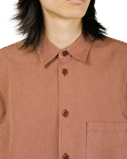 MAN-TLE R21S8 'Weather Shirt PK' Brick Oxford