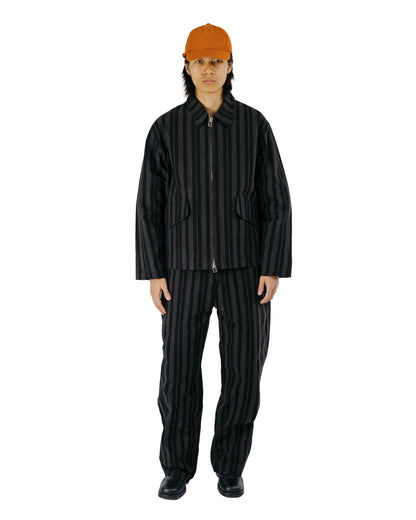 MAN-TLE R21Y6 Patch Pants Black Impact Wool