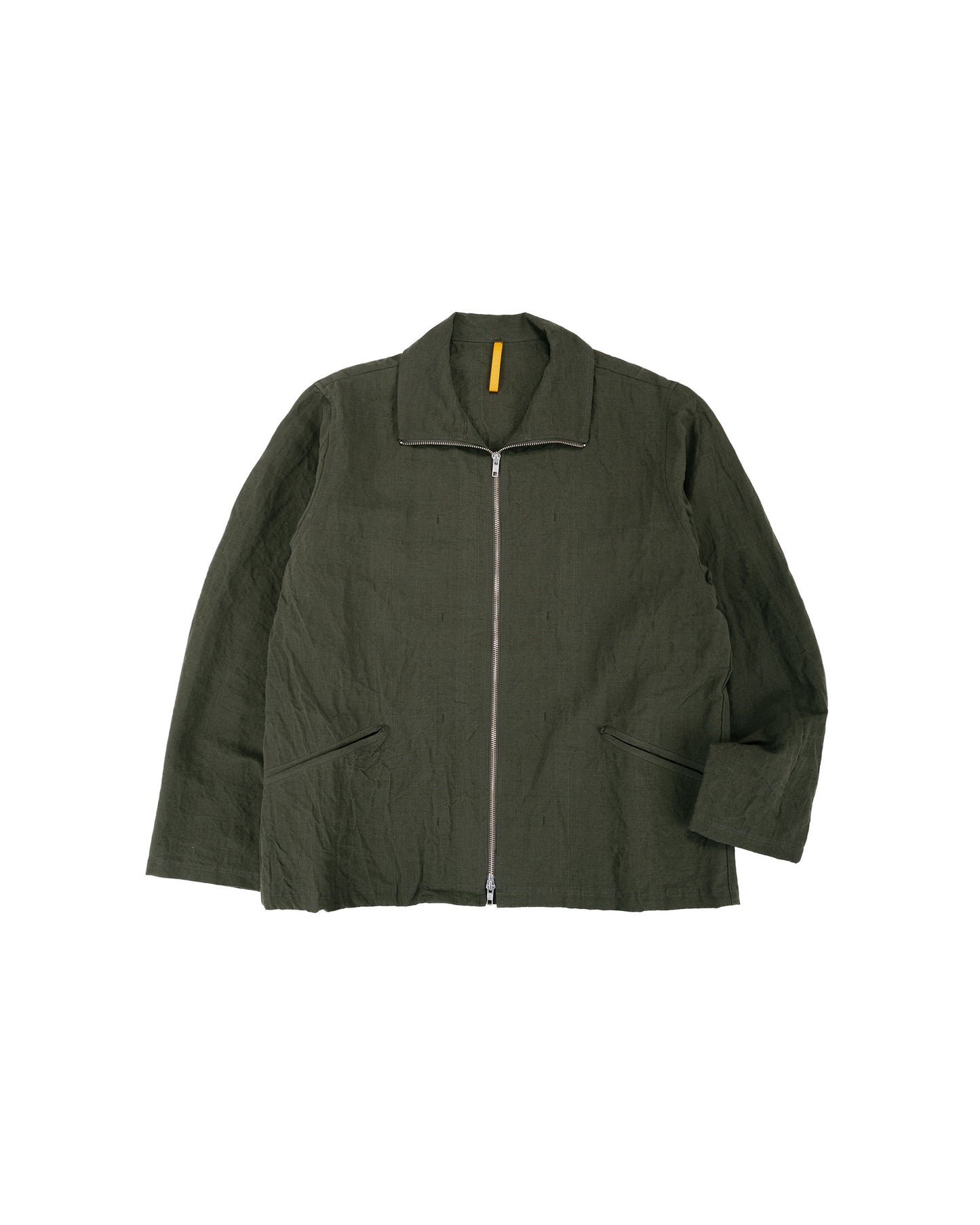 lost & found MAN-TLE MAN-TLE R20S3 'Track Shirt' Woodland Linen