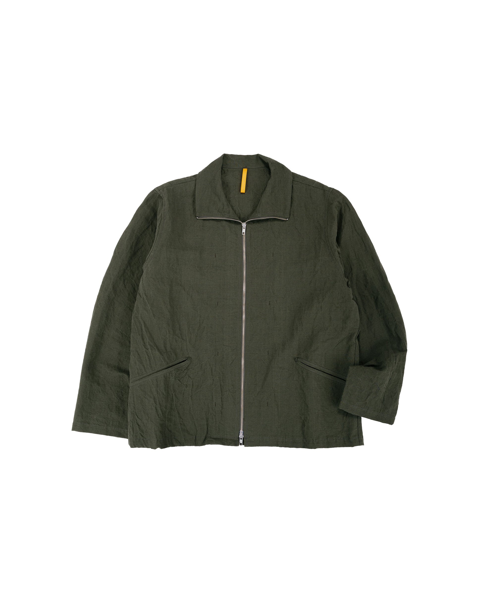 lost & found MAN-TLE MAN-TLE R20S3 'Track Shirt' Woodland Linen