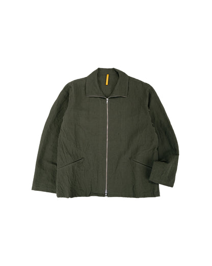 lost & found MAN-TLE MAN-TLE R20S3 'Track Shirt' Woodland Linen