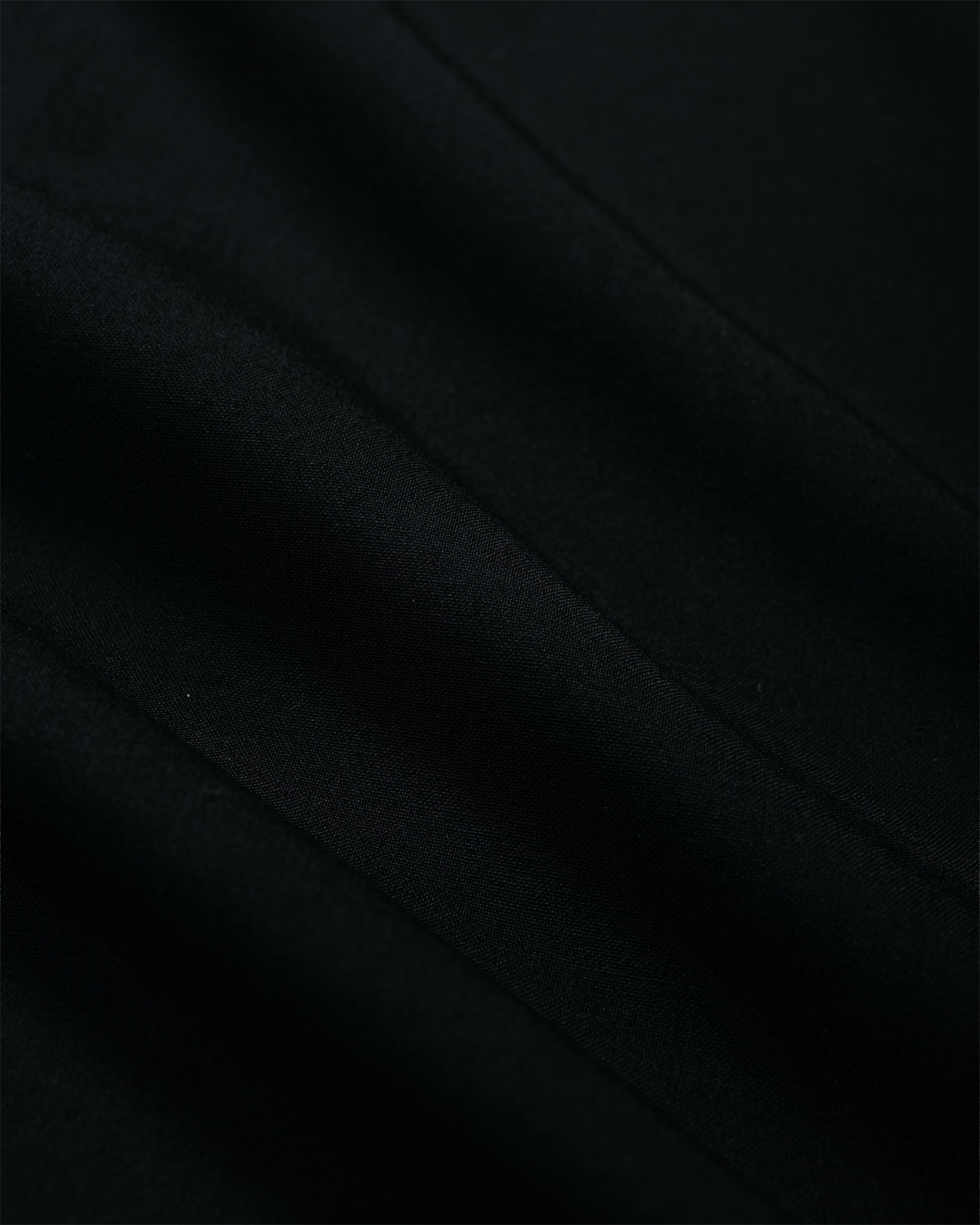 lost & found MARKAWARE MARKAWARE Comfort Fit Shirt Organic Wool 2/80 Tropical Black