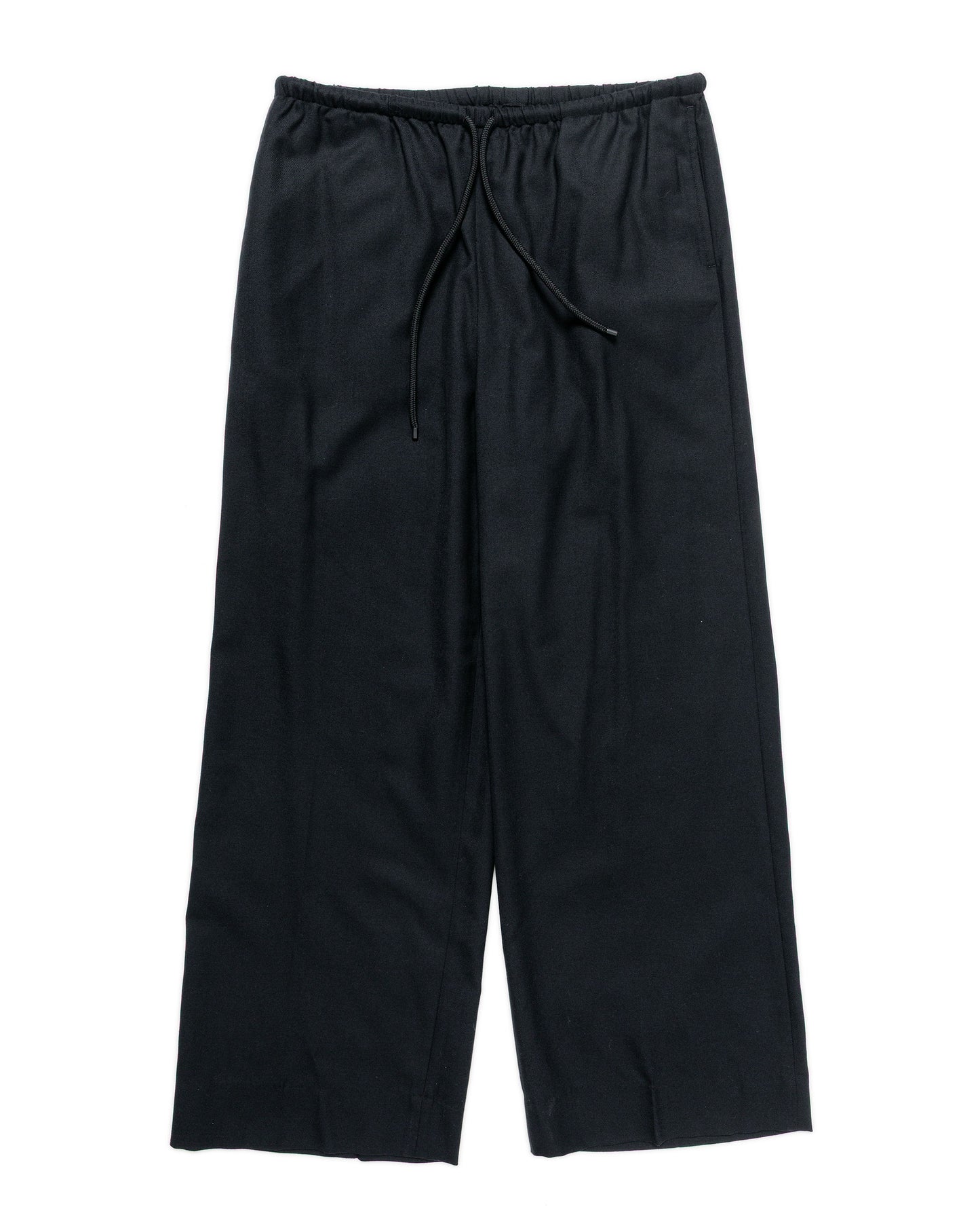 lost & found MARKAWARE MARKAWARE Pajamas Pants 2/80 Organic Wool Viyella Black