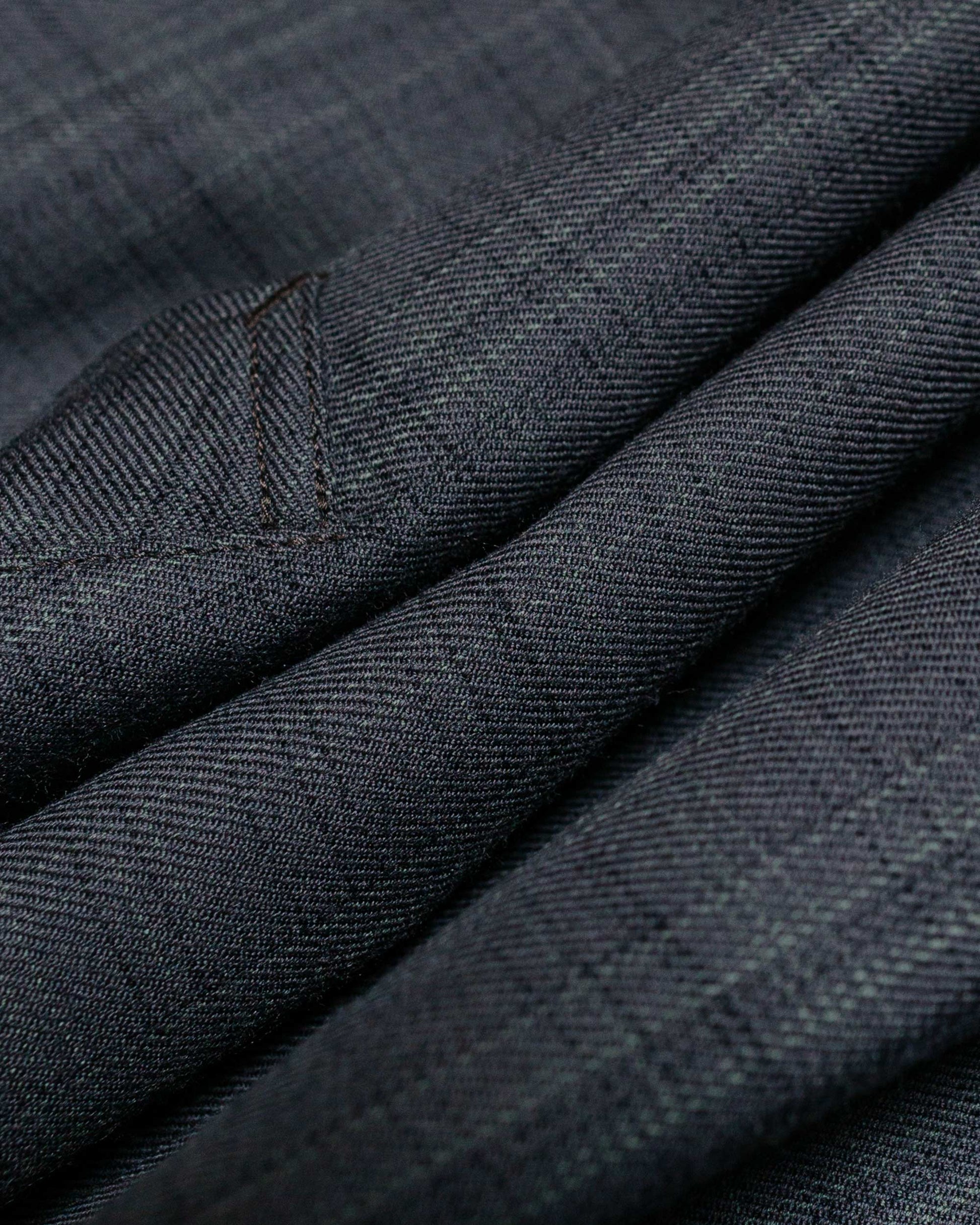 lost & found MARKAWARE MARKAWARE Sports Jacket 2/80 Organic Wool Check Viyella Charcoal Check