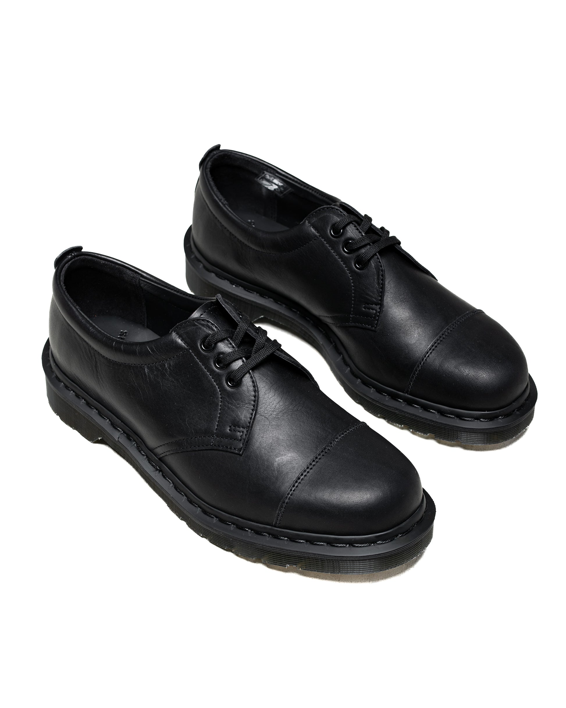 lost & found Margaret Howell MHL Dr. Marten 1461 Oxford Black Grained Oiled