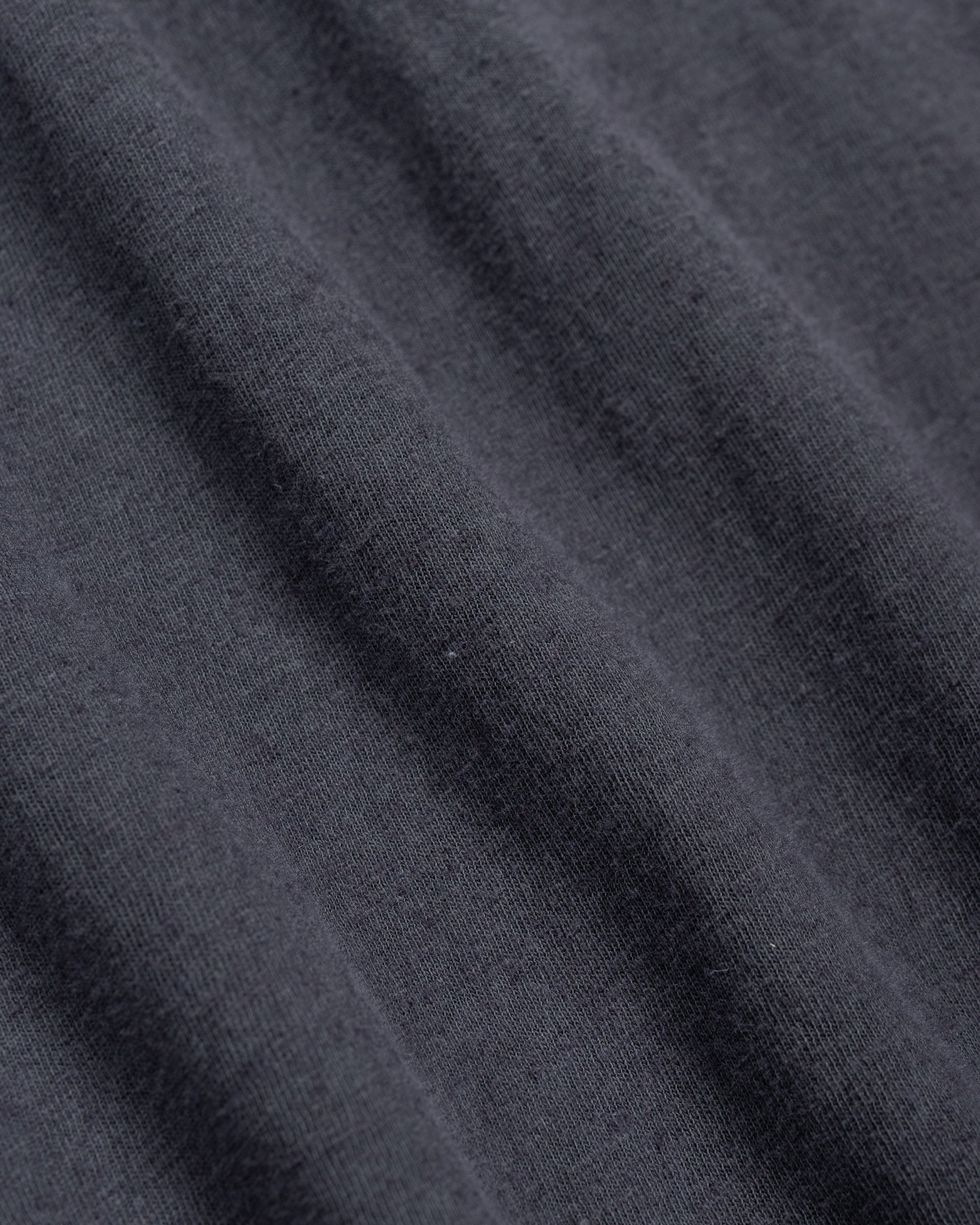 lost & found Margaret Howell MHL Simple T-Shirt Organic Cotton Linen Jersey Slate Blue