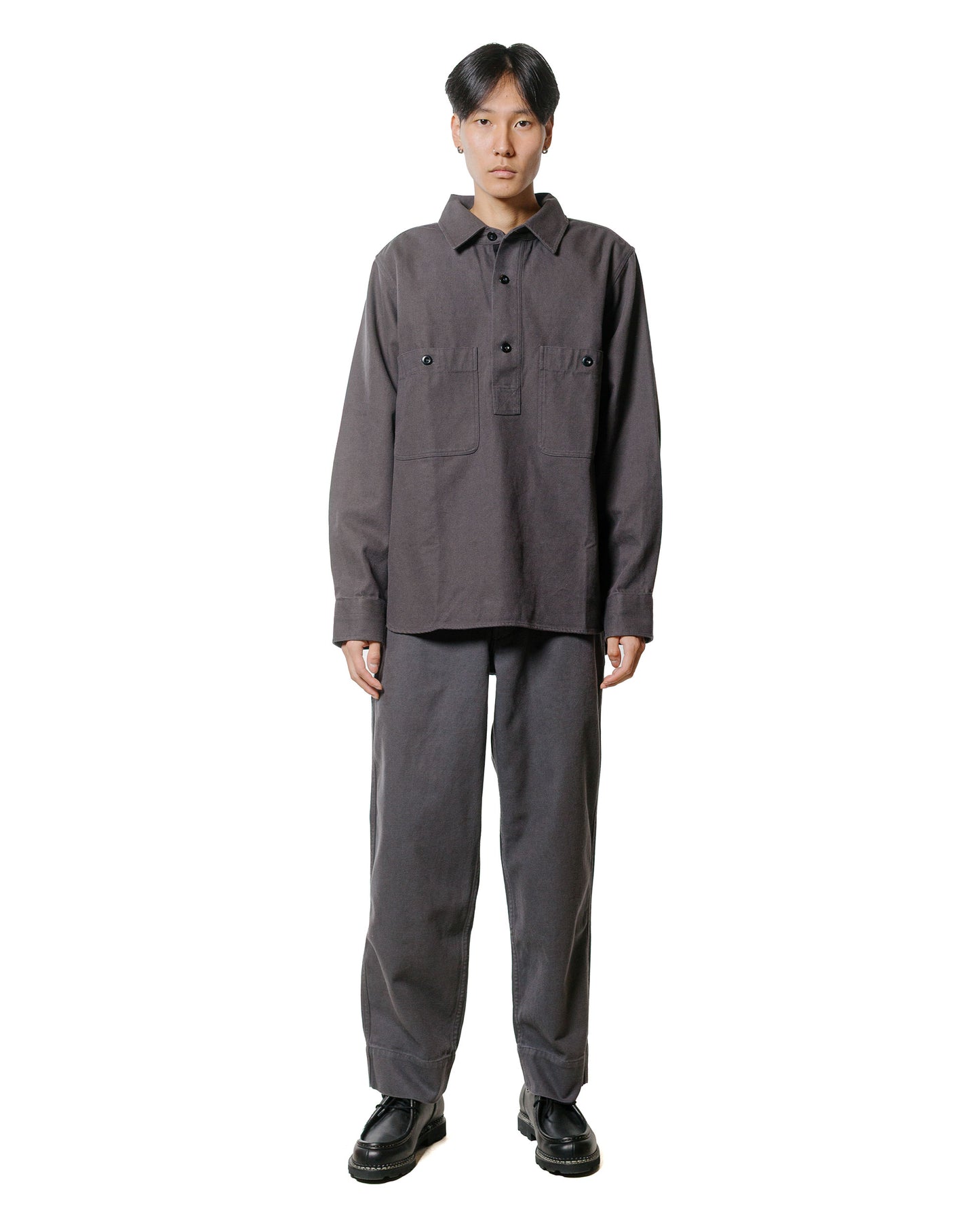 lost & found Margaret Howell MHL Sports Trouser Cotton Wool Drill Graphite
