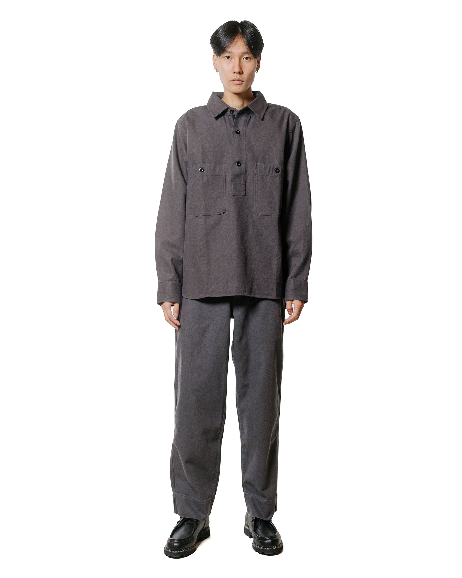 lost & found Margaret Howell MHL Sports Trouser Cotton Wool Drill Graphite