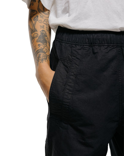 lost & found Margaret Howell MHL Wide Leg Jogger Dry Cotton Linen Black