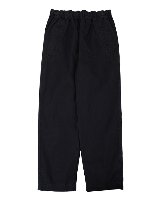 lost & found Margaret Howell MHL Wide Leg Jogger Dry Cotton Linen Black