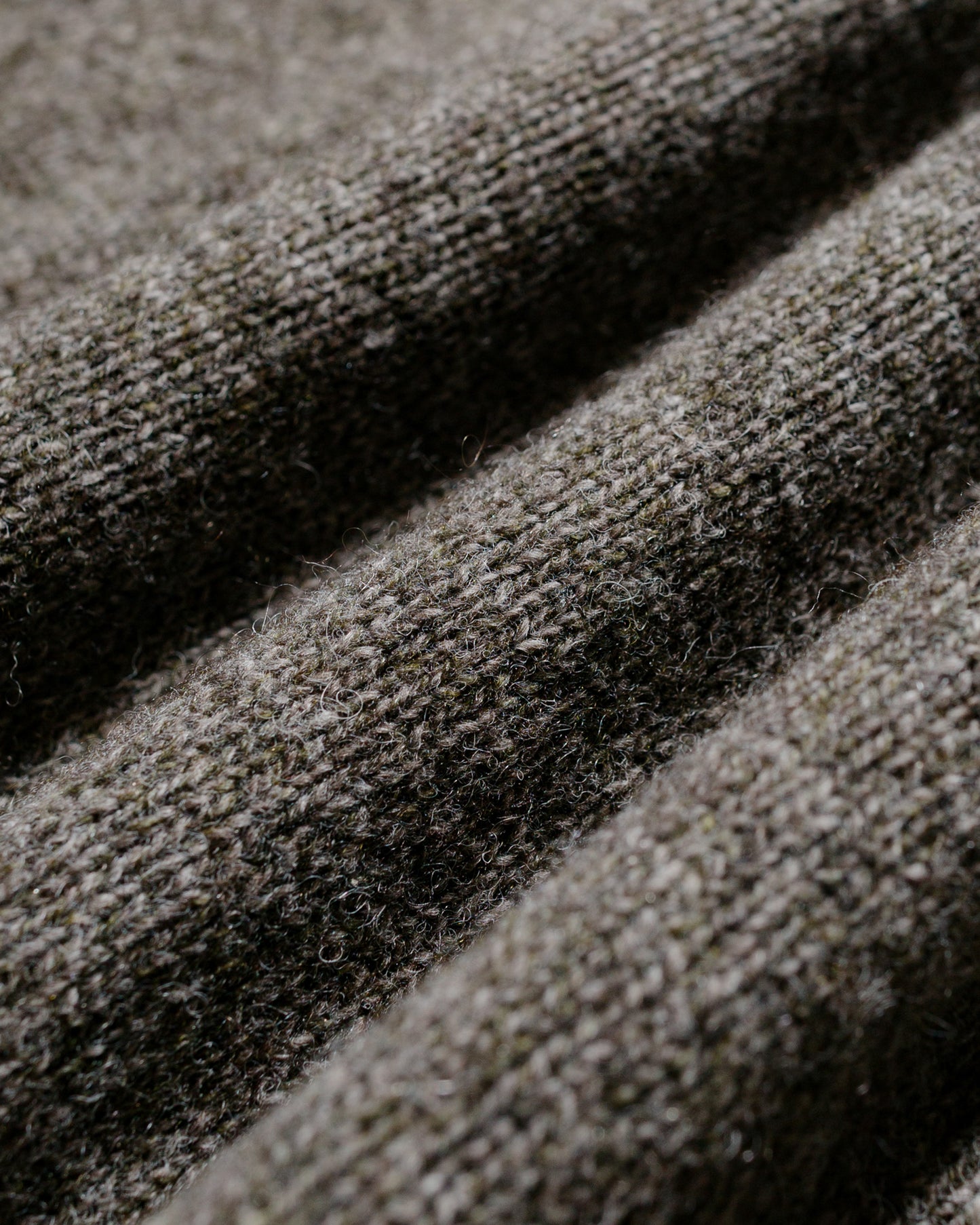 lost & found Margaret Howell Margaret Howell Seamless Crew Neck Yak Wool Cashmere Blend Natural Twist