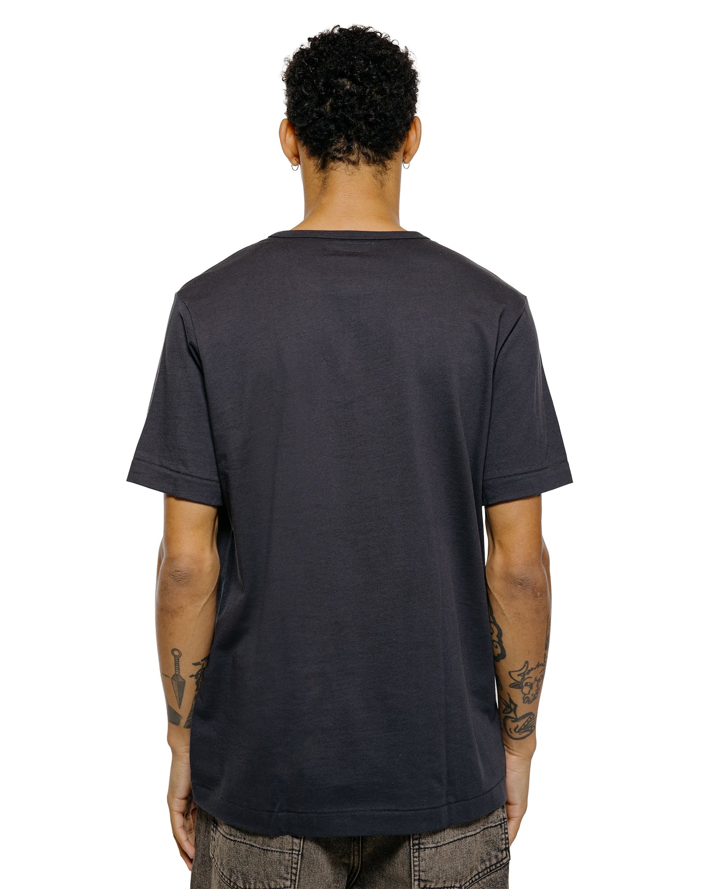 lost & found Merz B. Schwanen Merz B. Schwanen 2M15 Vintage Machine Refined T-Shirt Charcoal