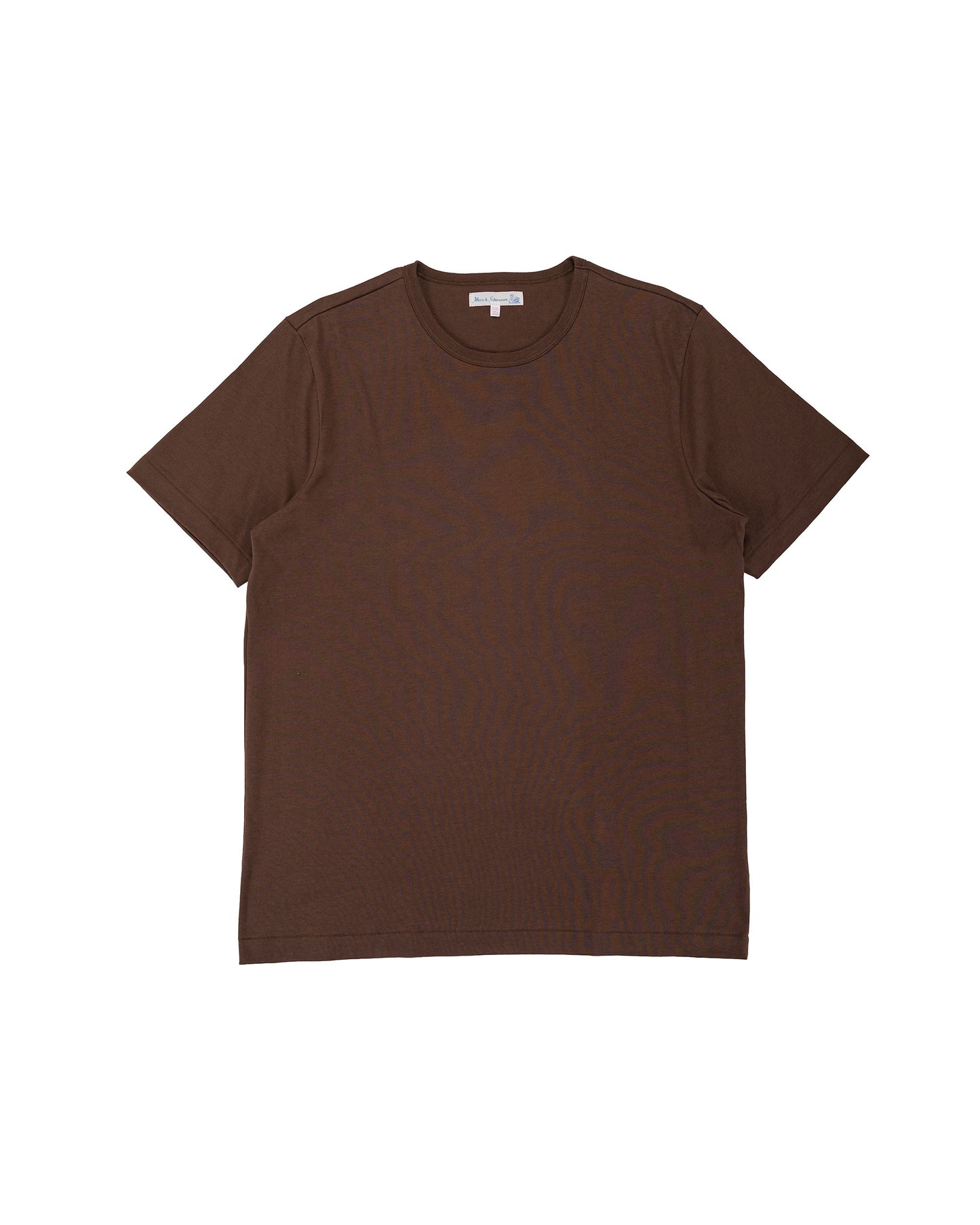 lost & found Merz B. Schwanen Merz B. Schwanen 2M15 Vintage Machine Refined T-Shirt Chocolate