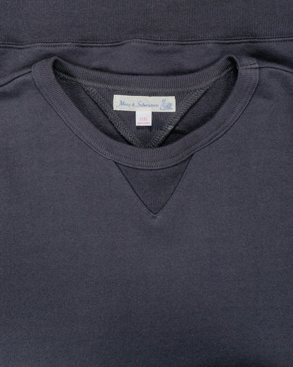 lost & found Merz B. Schwanen Merz B. Schwanen 3M46 Vintage Machine Fleece Sweatshirt Charcoal