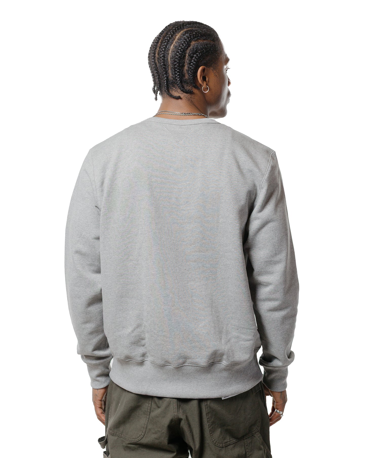 lost & found Merz B. Schwanen Merz B. Schwanen 3M46 Vintage Machine Fleece Sweatshirt Grey Melange