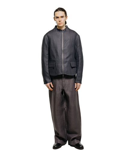 lost & found MotivMfg MotivMfg Capsule Deck Pants Duble Face Linen Serge/Aubergine
