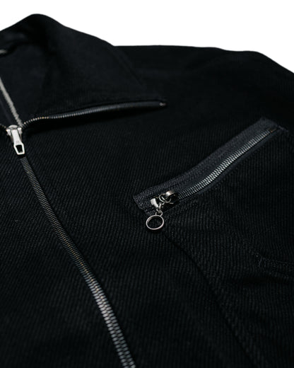 MotivMfg Denim Deck Jacket Tailorable Denim/Black