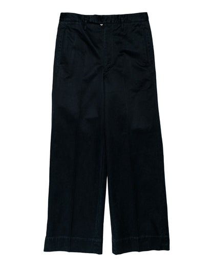 MotivMfg Loft Trousers Super Cotton Sateen/Black