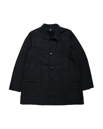 MotivMfg Mod. Tropal Coat Halley Stevensons P200 "Military Finish Waxed Cotton" Aubergine