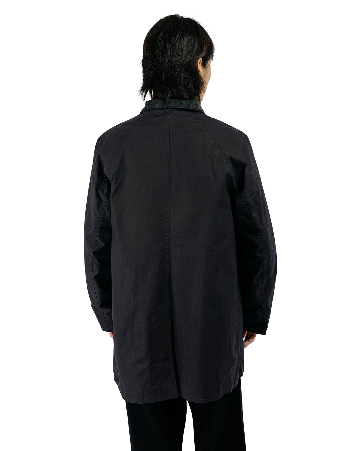 MotivMfg Mod. Tropal Coat Halley Stevensons P200 "Military Finish Waxed Cotton" Aubergine