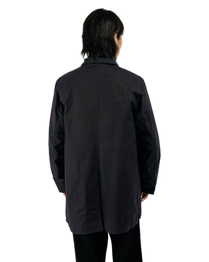 MotivMfg Mod. Tropal Coat Halley Stevensons P200 "Military Finish Waxed Cotton" Aubergine