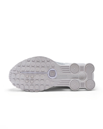 lost & found Nike Nike Shox R4 White/Metallic Silver